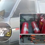 Catac: Caen tres personas sindicadas en el robo de extintores